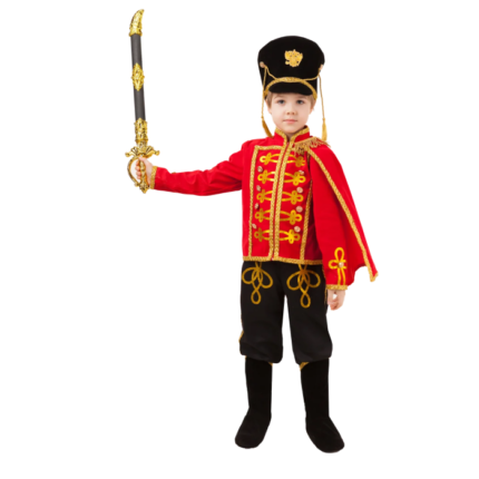 Детский карнавальный костюм Бравый Гусар Пуговка 1066 к-20