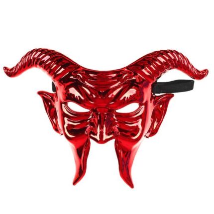 Карнавальная маска Дьявол красная