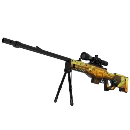 Деревянная снайперская винтовка VozWooden Active AWP / AWM Охотник за Сокровищами (Стандофф 2 резинкострел)