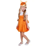 Карнавальный детский костюм Белка Кнопочка Пуговка 4000 к-18