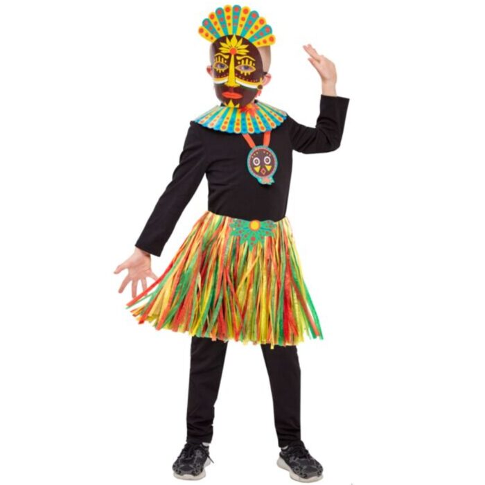 Детский карнавальный костюм Папуаса Пуговка