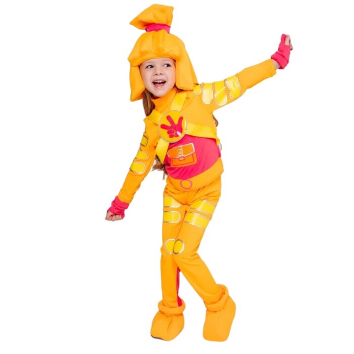 Карнавальный костюм детский "Симка" Фиксики Пуговка 2103 к-21
