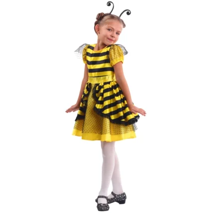Детский карнавальный костюм Пчелка Пуговка для девочки