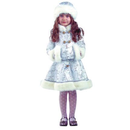Карнавальный костюм для девочек "Снегурочка Хрустальная"