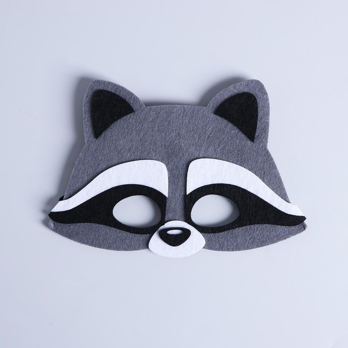 Маска карнавальная «Енотик» фетр
