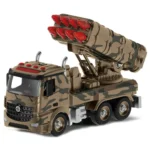 Военная машина-конструктор с ракетной установкой