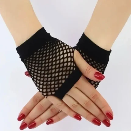 перчатки в сетку